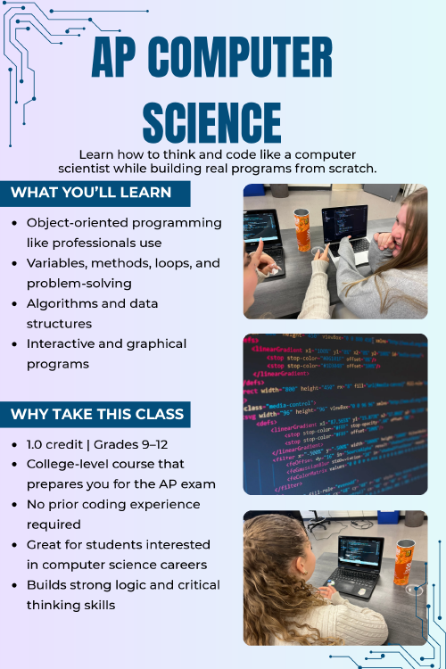 AP Computer Science Course Flyer